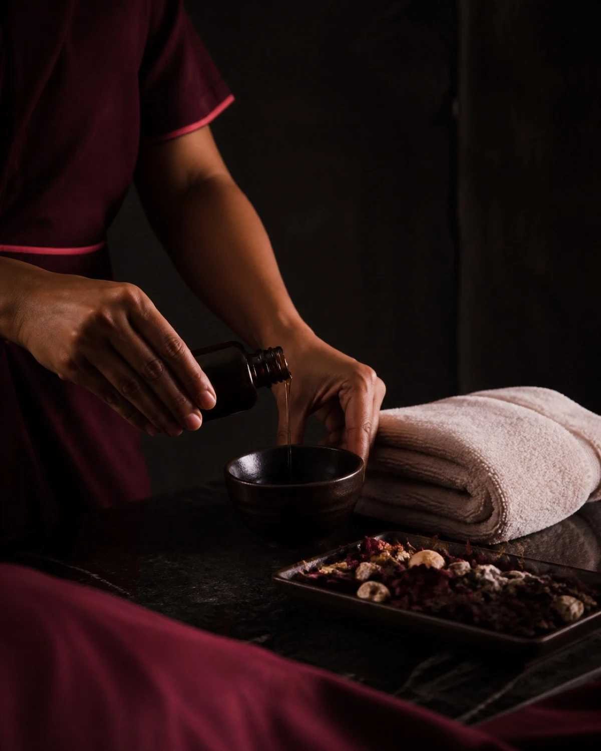 Aura Spa Studio treatment room details